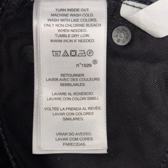 Polo Ralph Lauren Tompkins Mid Rise Skinny Black Crushed Velvet Pants Womens 30R - Picture 8 of 16